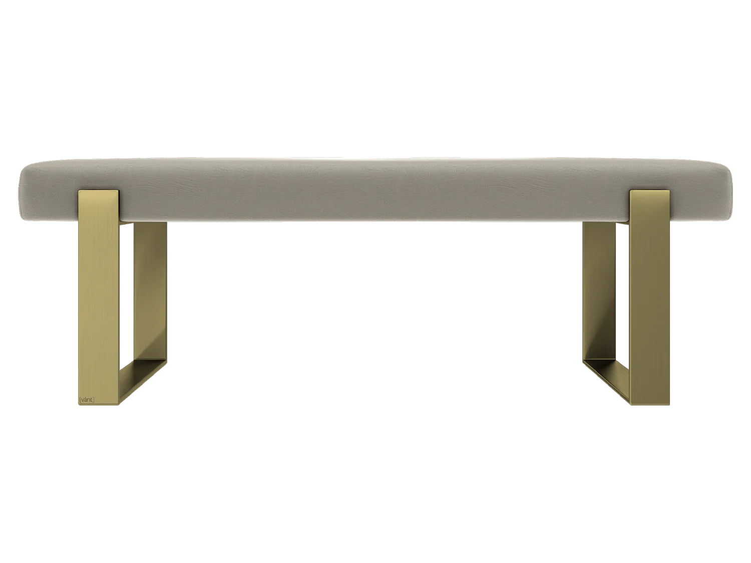 Vant Upholstered Bed Bench Burnished Brass - Image 100