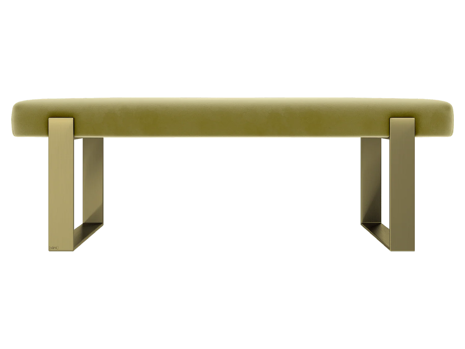 Vant Upholstered Bed Bench Burnished Brass - Image 105