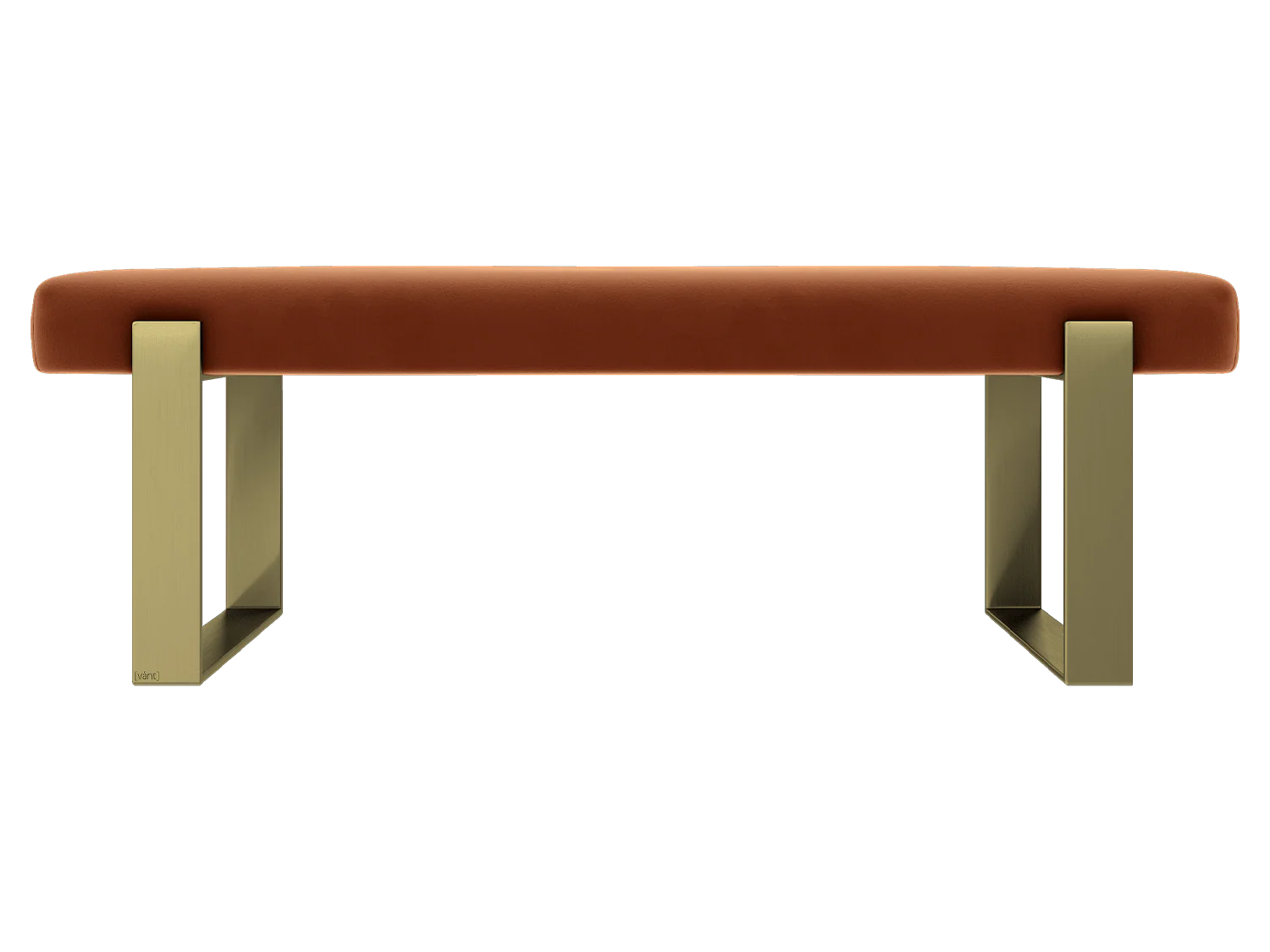 Vant Upholstered Bed Bench Burnished Brass - Image 107