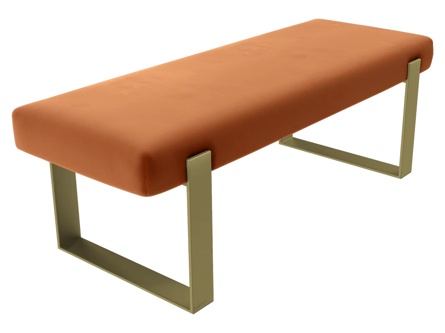 Vant Upholstered Bed Bench Burnished Brass - Image 108