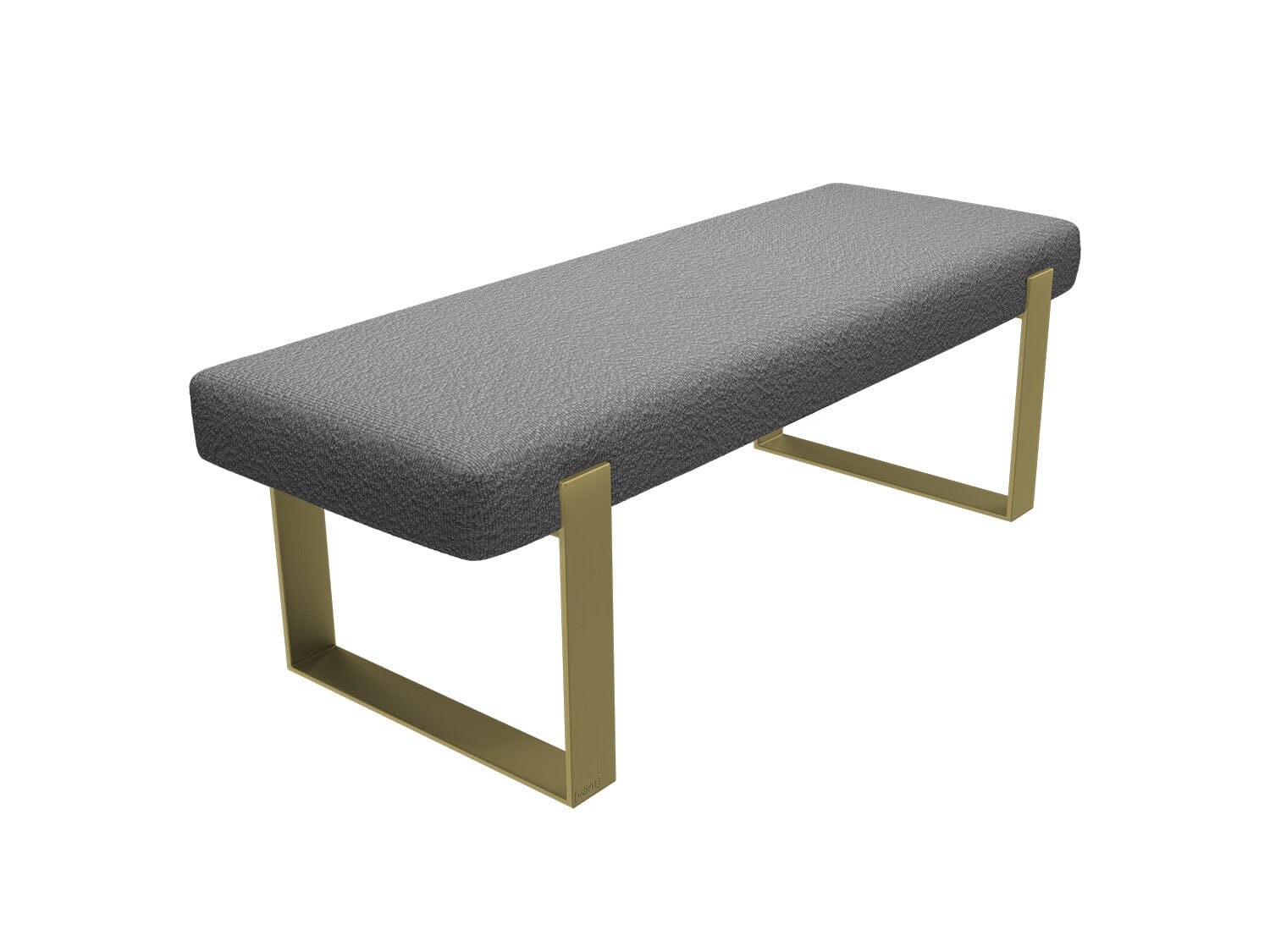 Vant Upholstered Bed Bench Burnished Brass - Image 112