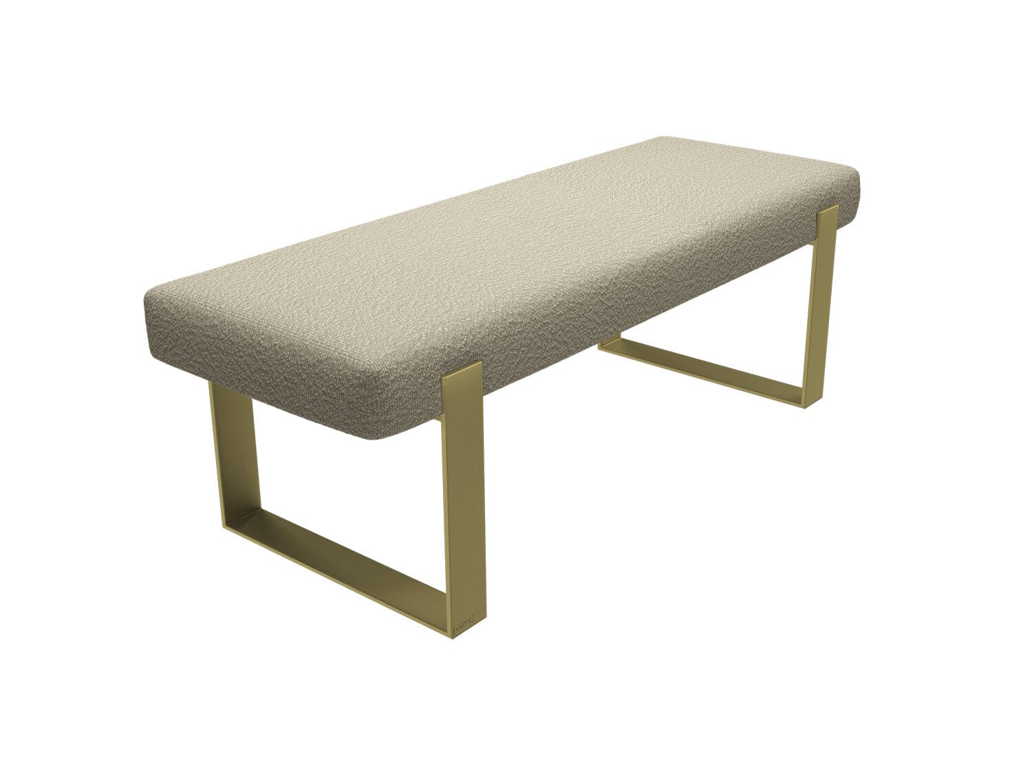 Vant Upholstered Bed Bench Burnished Brass - Image 113