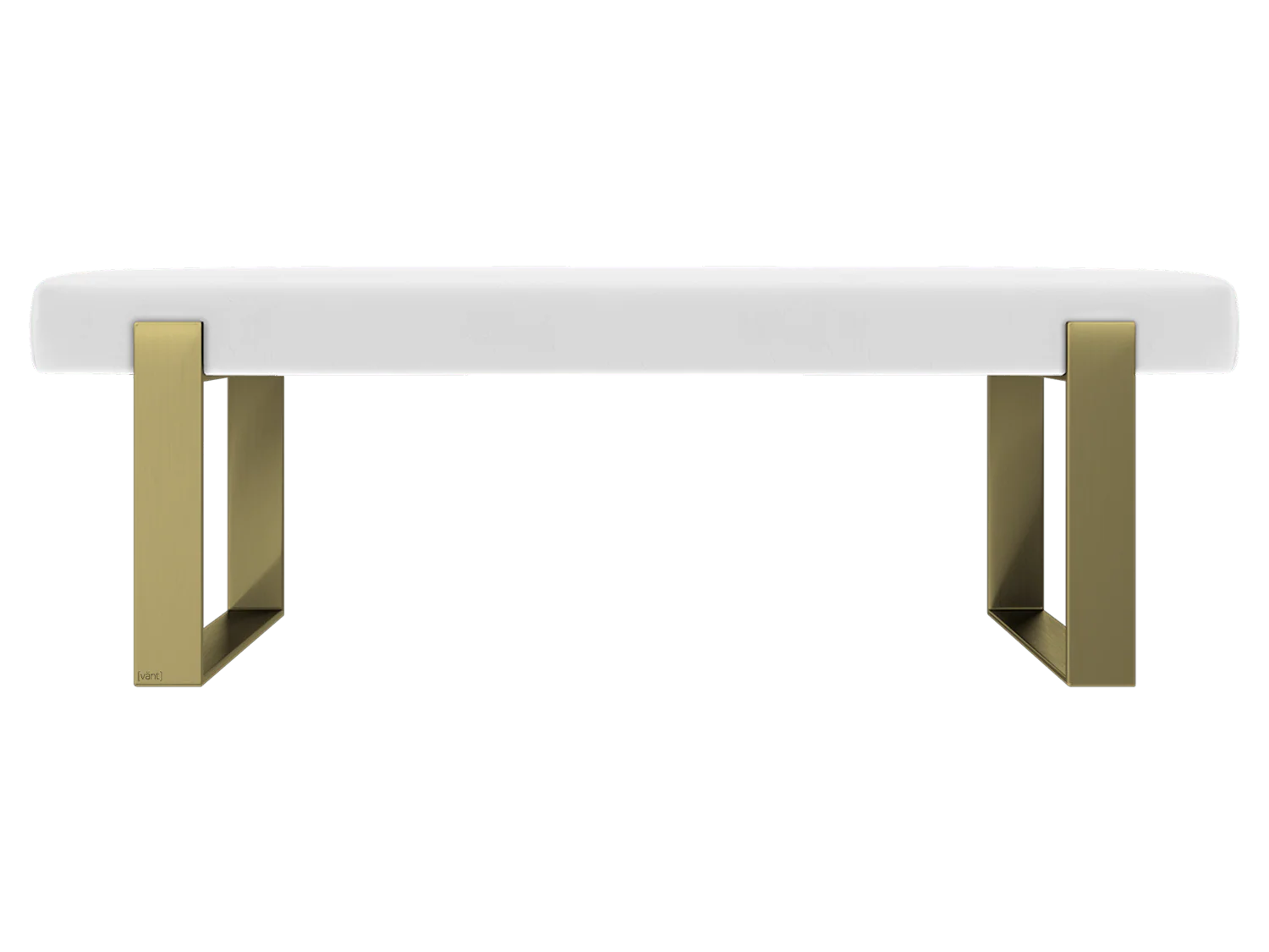 Vant Upholstered Bed Bench Burnished Brass - Image 12