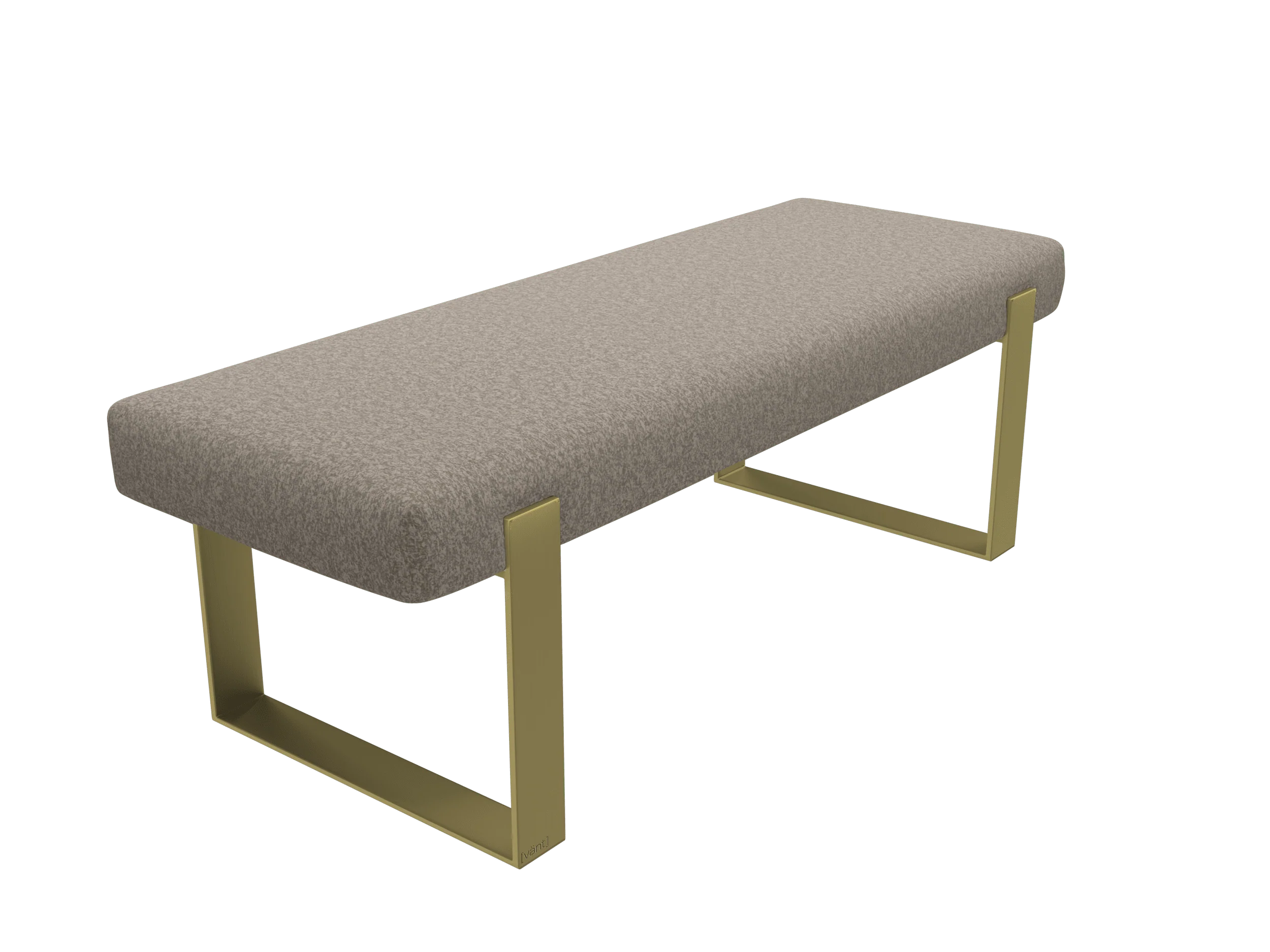 Vant Upholstered Bed Bench Burnished Brass - Image 124