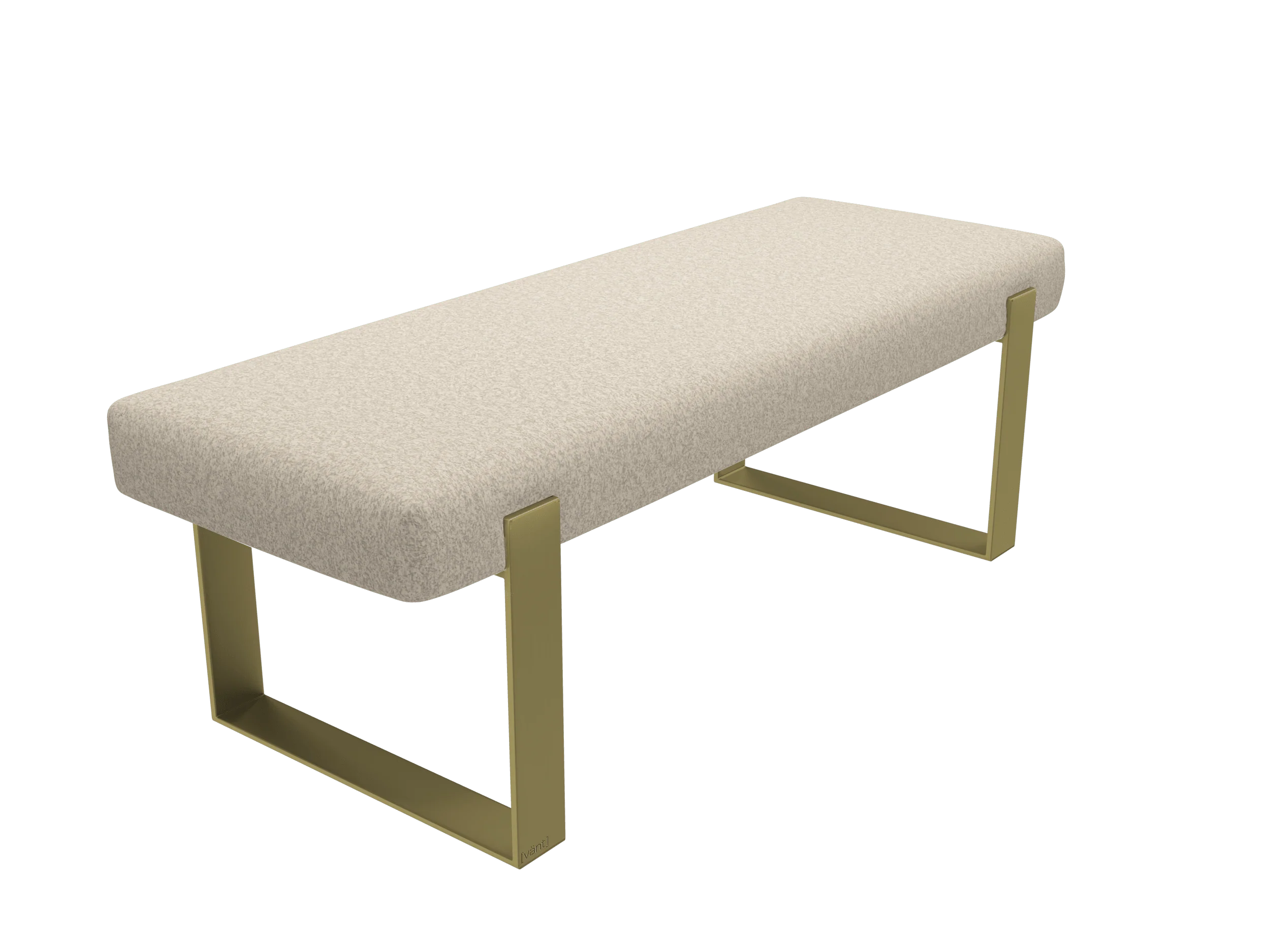 Vant Upholstered Bed Bench Burnished Brass - Image 126