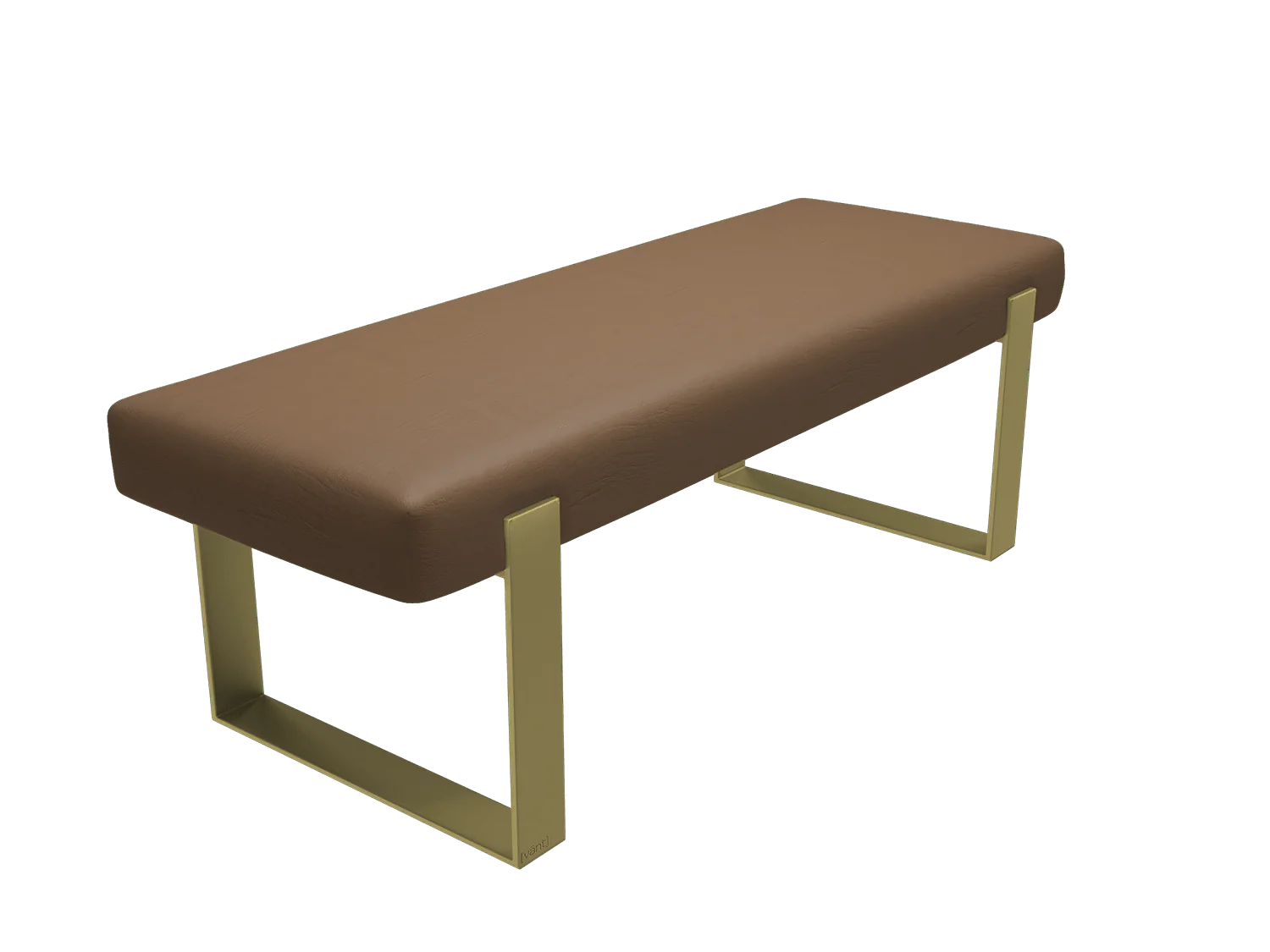 Vant Upholstered Bed Bench Burnished Brass - Image 129