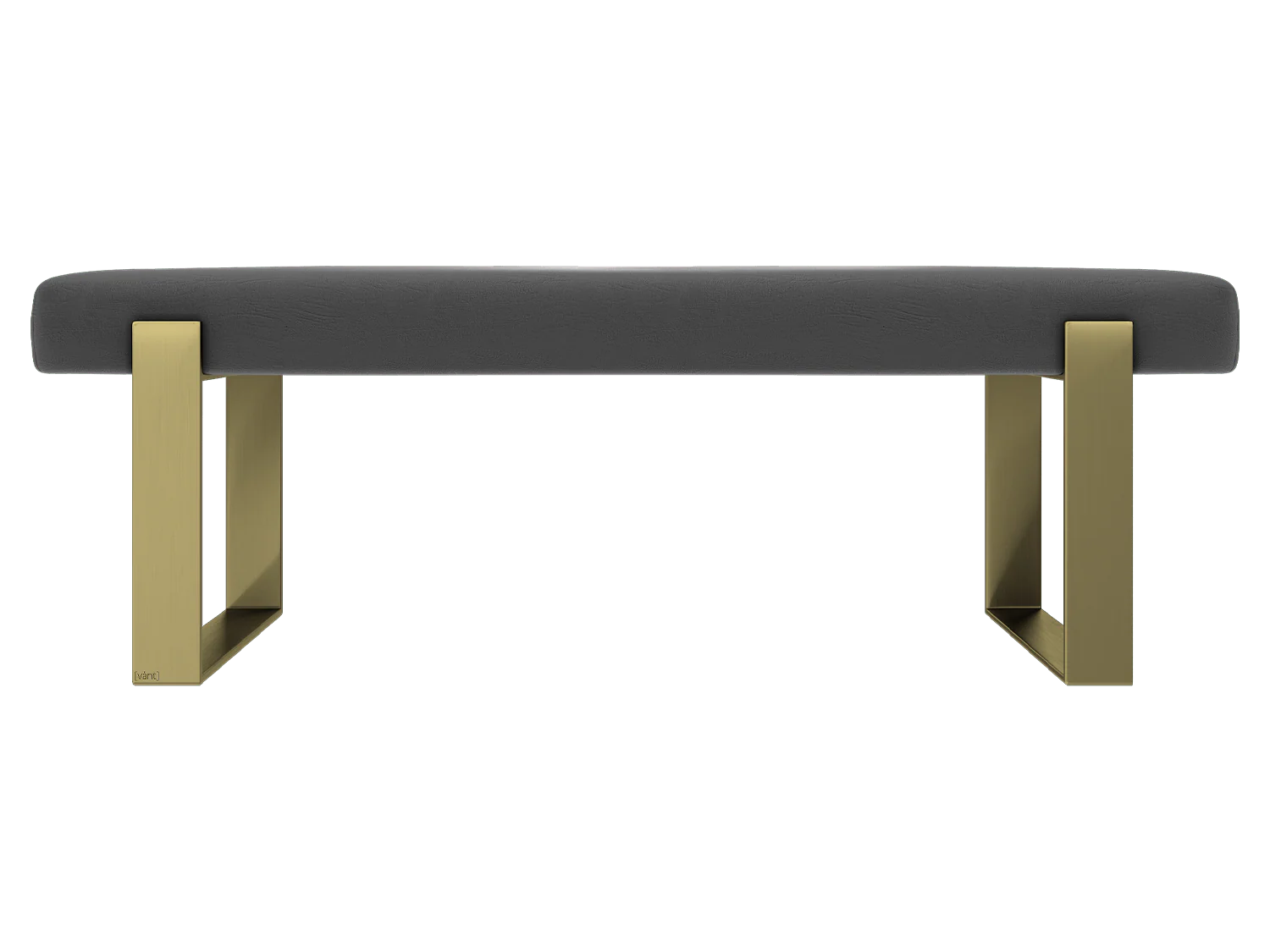 Vant Upholstered Bed Bench Burnished Brass - Image 13