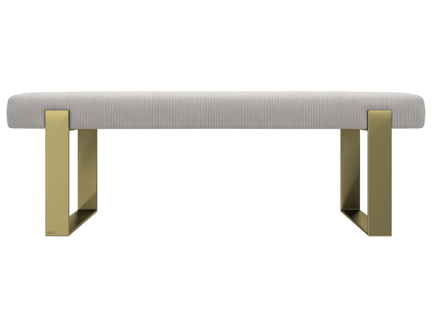 Vant Upholstered Bed Bench Burnished Brass - Image 132