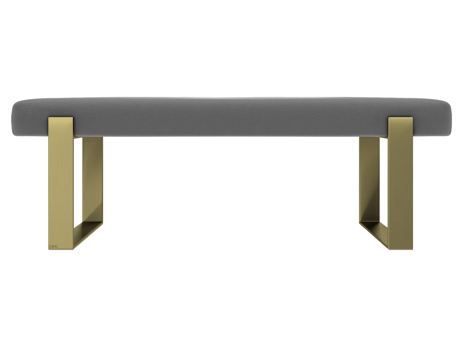 Vant Upholstered Bed Bench Burnished Brass - Image 14