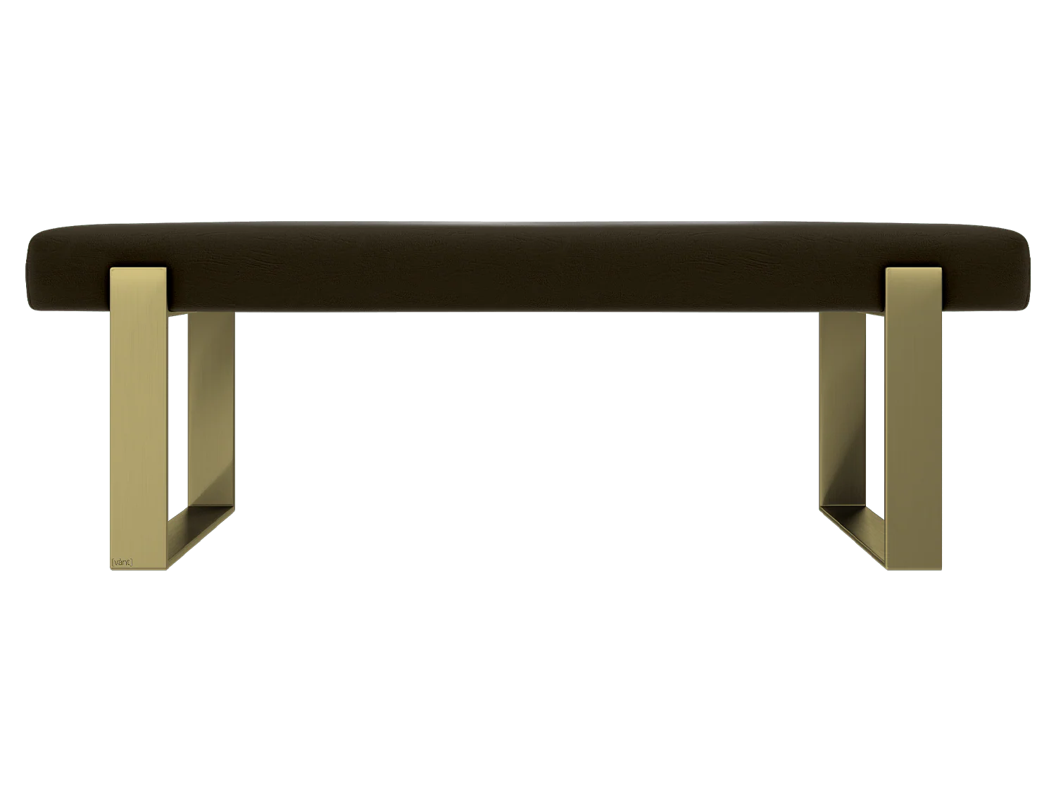 Vant Upholstered Bed Bench Burnished Brass - Image 16