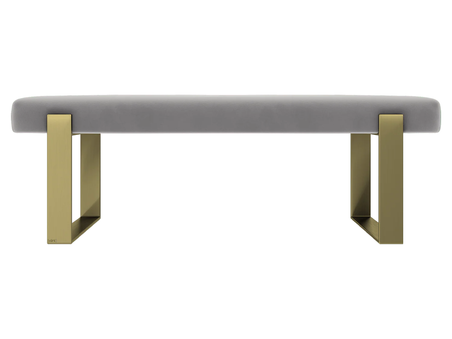 Vant Upholstered Bed Bench Burnished Brass - Image 17
