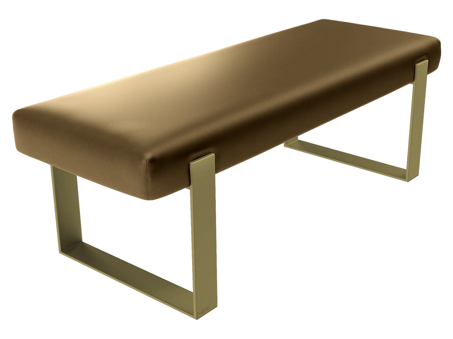 Vant Upholstered Bed Bench Burnished Brass - Image 35