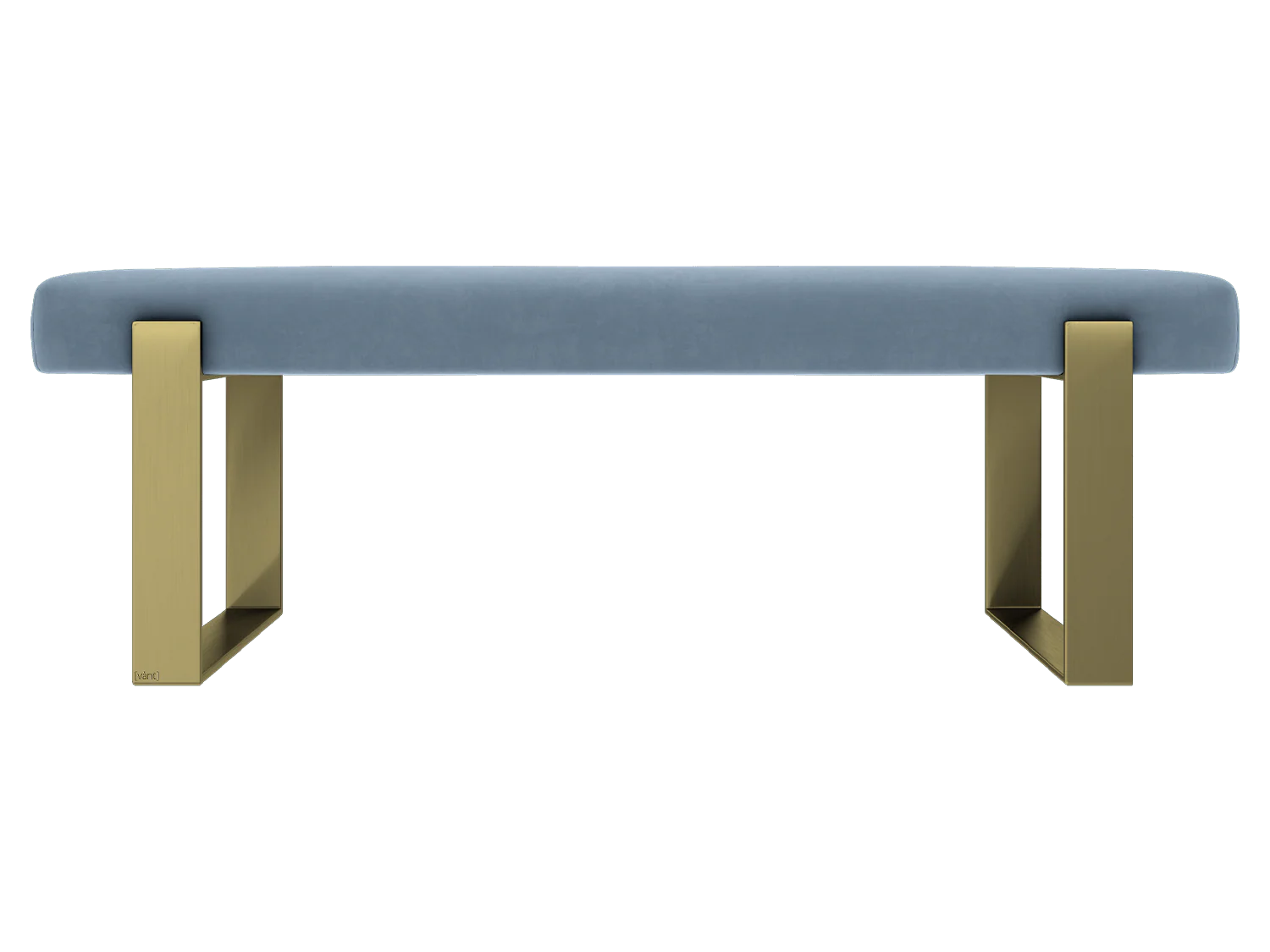 Vant Upholstered Bed Bench Burnished Brass - Image 4