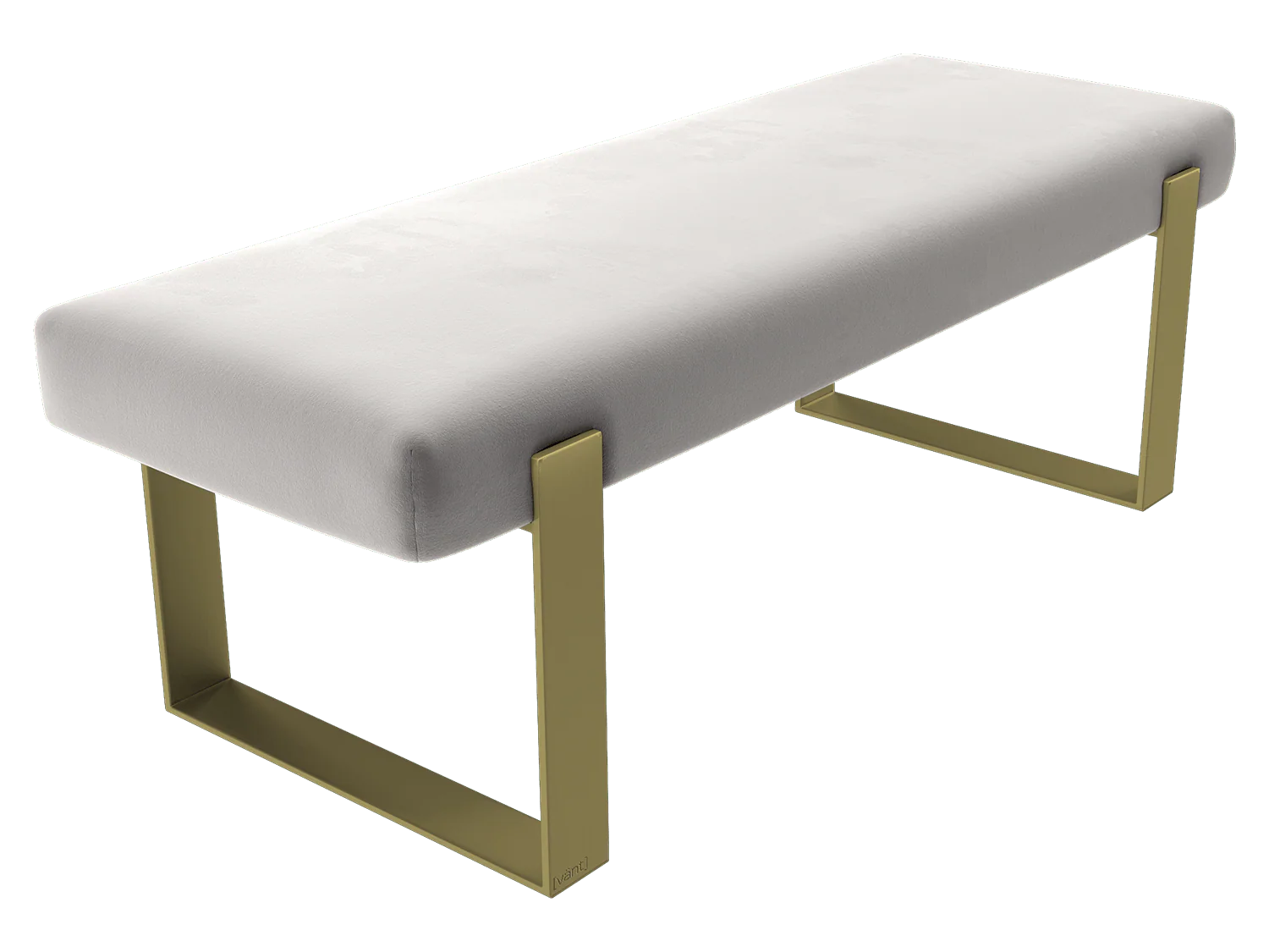 Vant Upholstered Bed Bench Burnished Brass - Image 44
