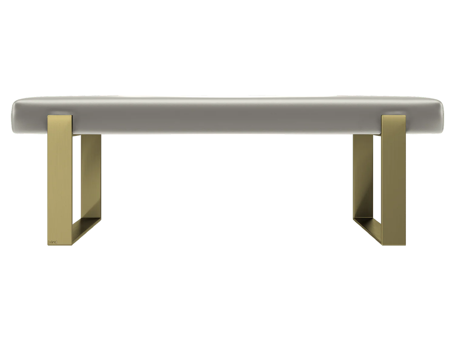 Vant Upholstered Bed Bench Burnished Brass - Image 5