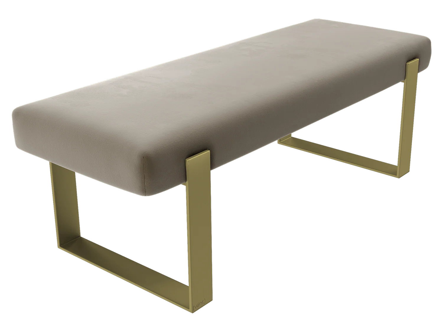 Vant Upholstered Bed Bench Burnished Brass - Image 50