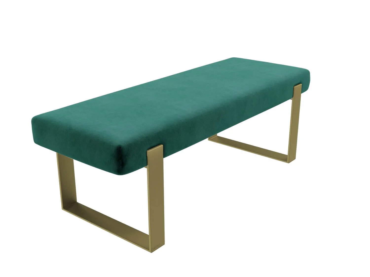 Vant Upholstered Bed Bench Burnished Brass - Image 62