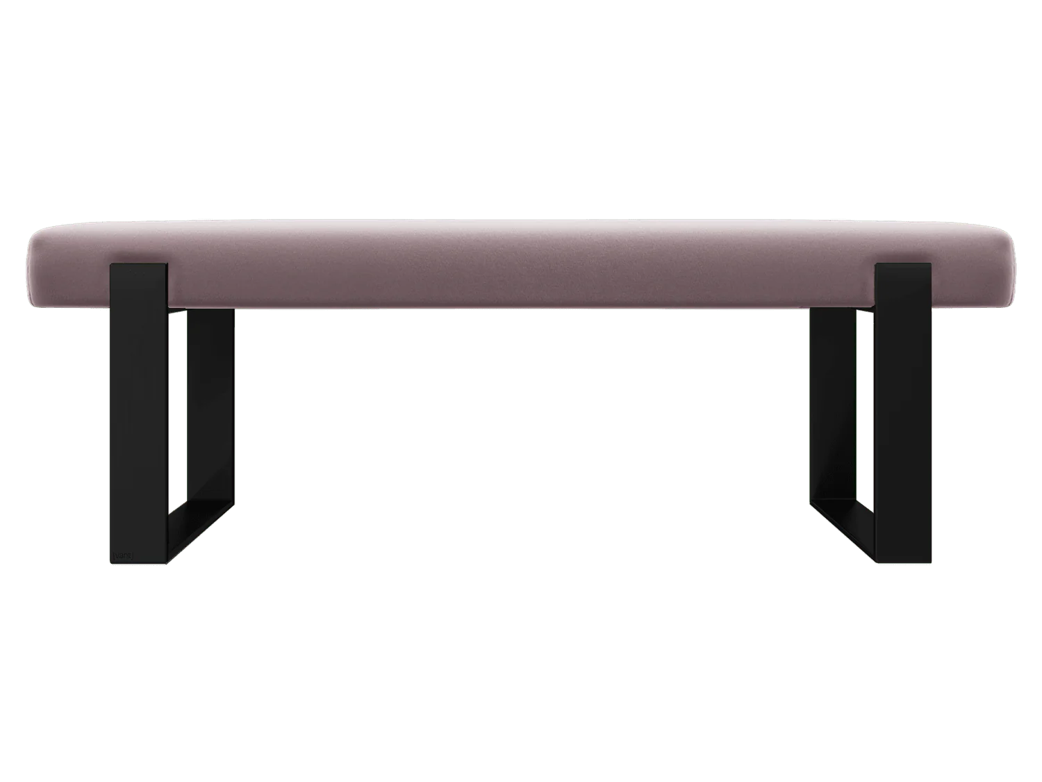 Vant Upholstered Bed Bench Matte Black - Image 10