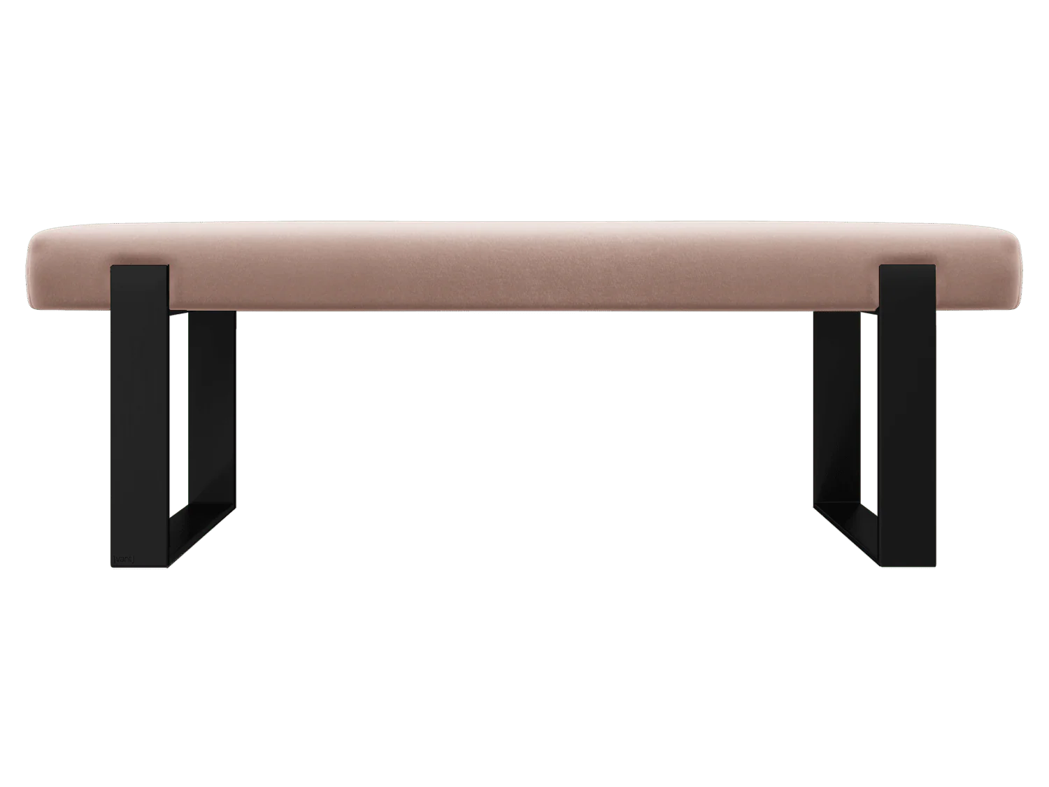 Vant Upholstered Bed Bench Matte Black - Image 12