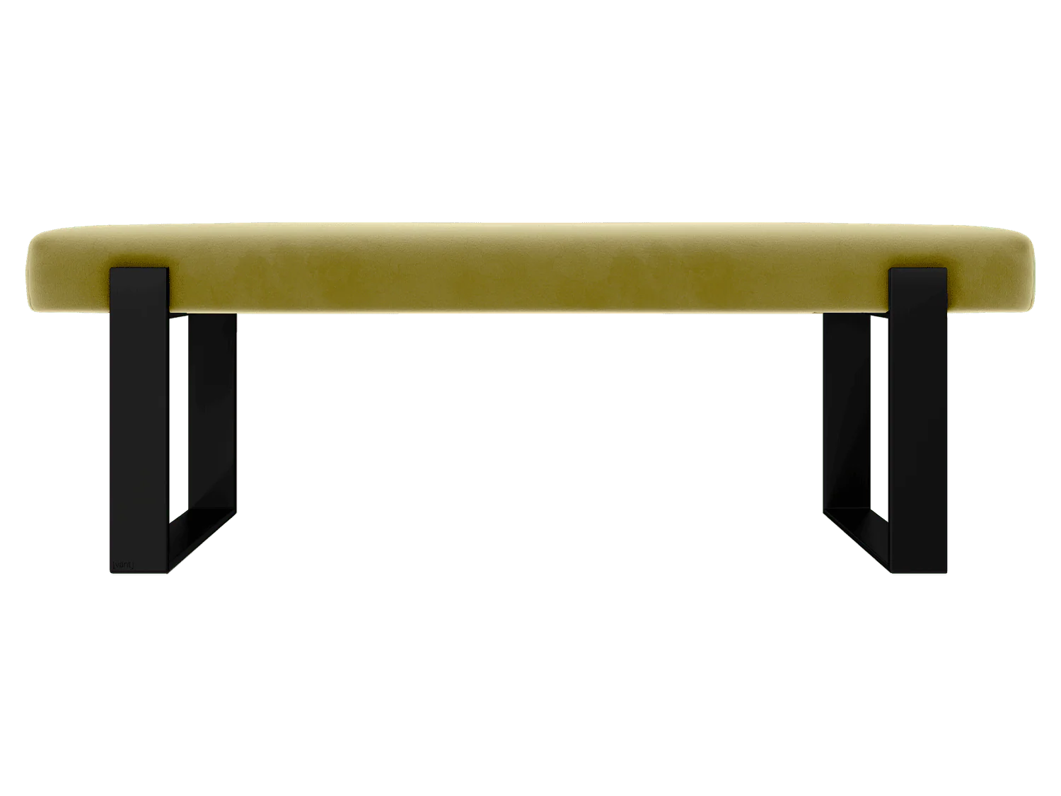 Vant Upholstered Bed Bench Matte Black - Image 16