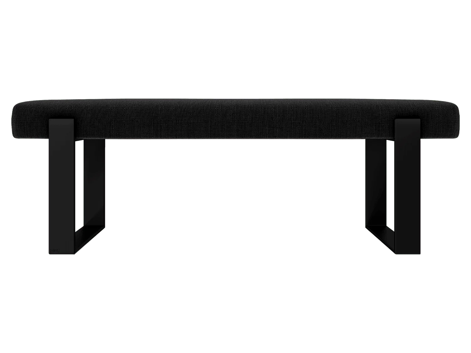 Vant Upholstered Bed Bench Matte Black - Image 21
