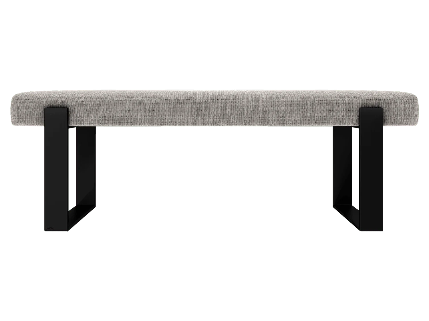 Vant Upholstered Bed Bench Matte Black - Image 22