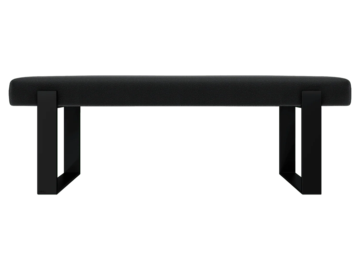 Vant Upholstered Bed Bench Matte Black - Image 29