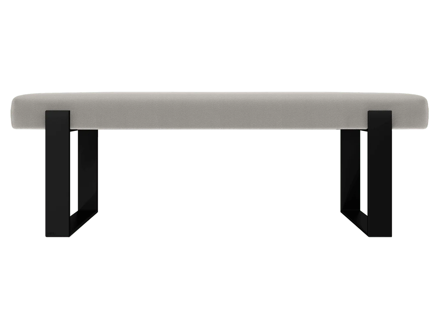 Vant Upholstered Bed Bench Matte Black - Image 30