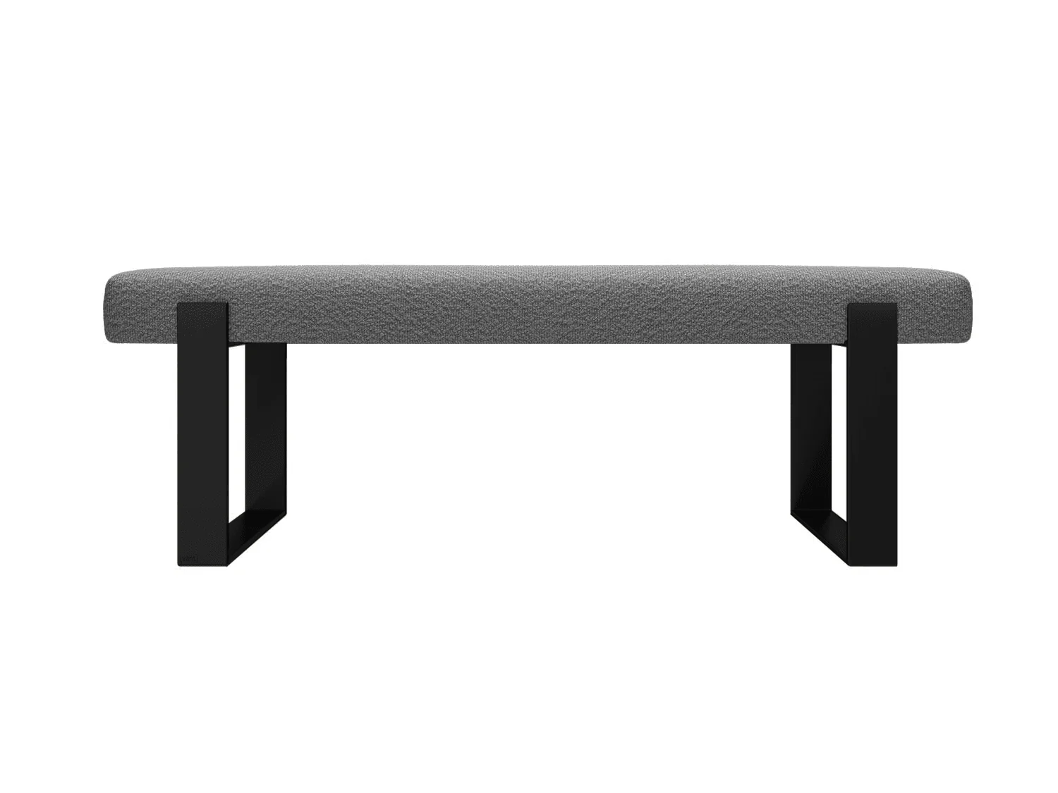 Vant Upholstered Bed Bench Matte Black - Image 35