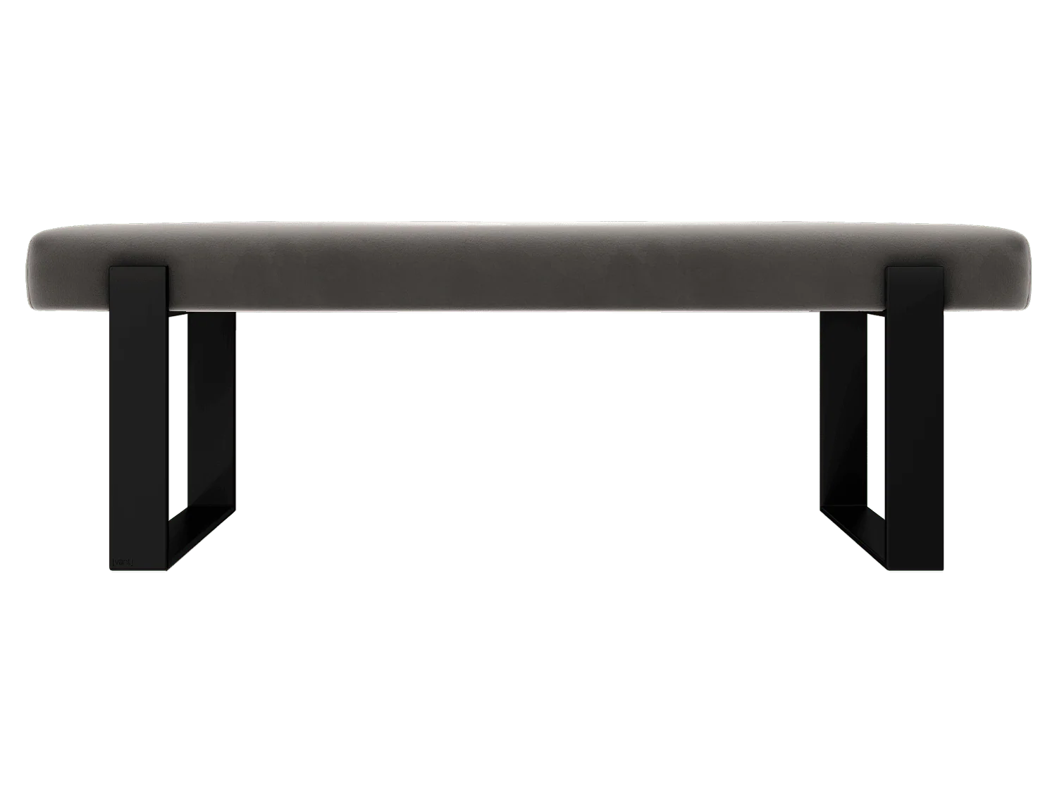Vant Upholstered Bed Bench Matte Black - Image 4