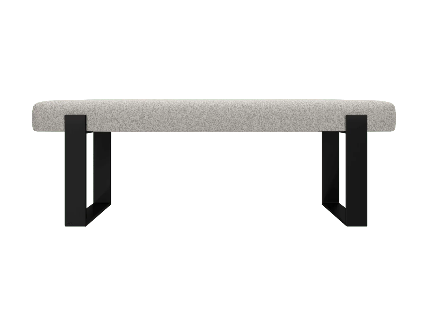 Vant Upholstered Bed Bench Matte Black - Image 43