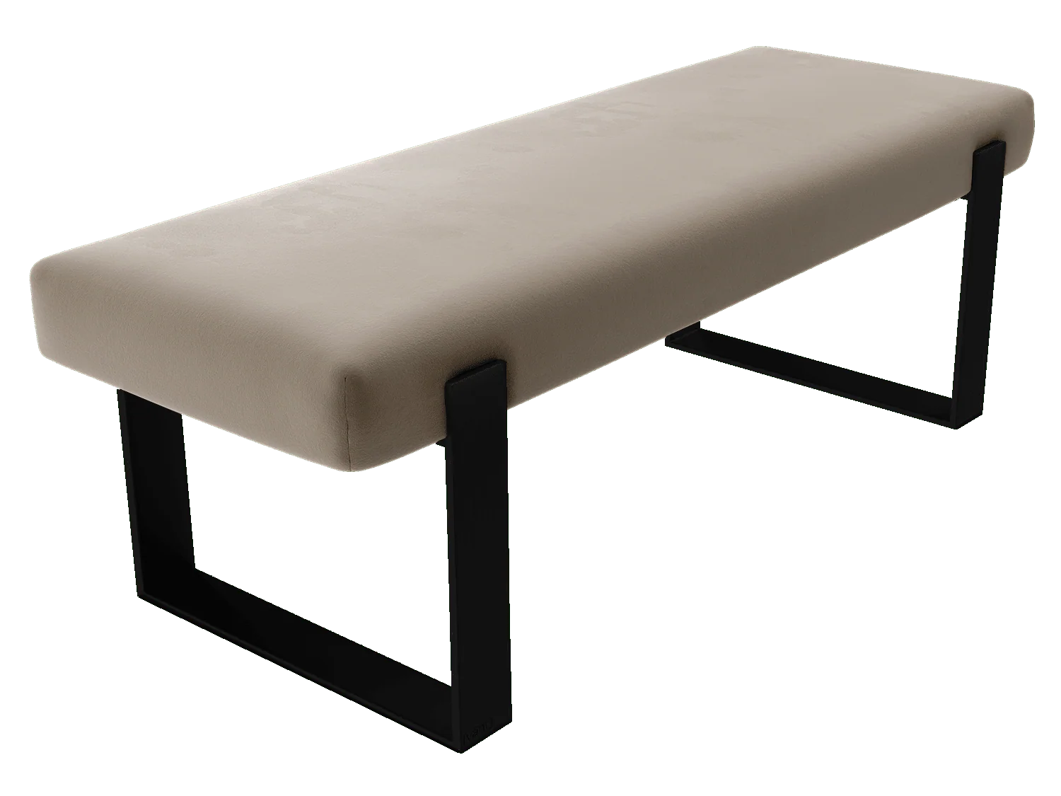 Vant Upholstered Bed Bench Matte Black - Image 60