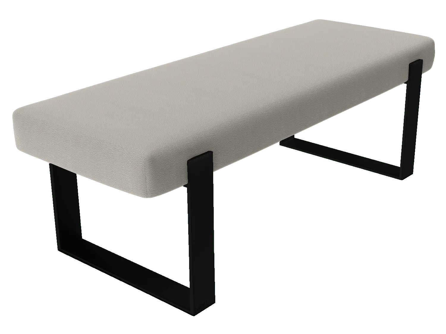 Vant Upholstered Bed Bench Matte Black - Image 62