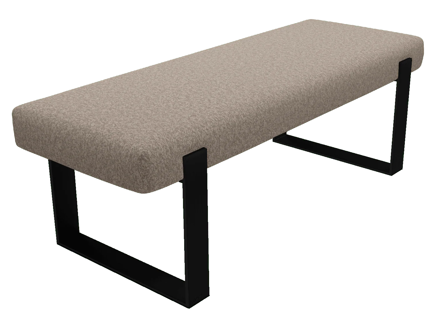 Vant Upholstered Bed Bench Matte Black - Image 69