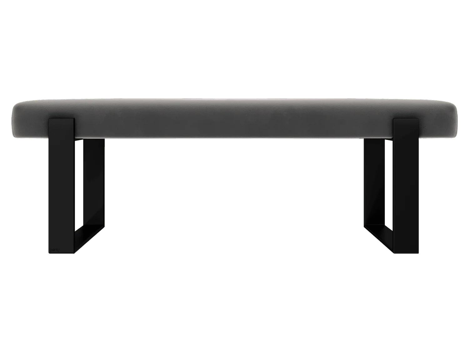 Vant Upholstered Bed Bench Matte Black - Image 7