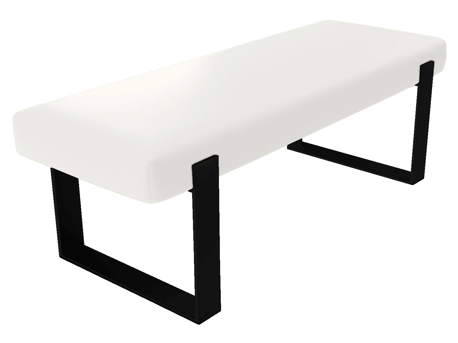 Vant Upholstered Bed Bench Matte Black - Image 80