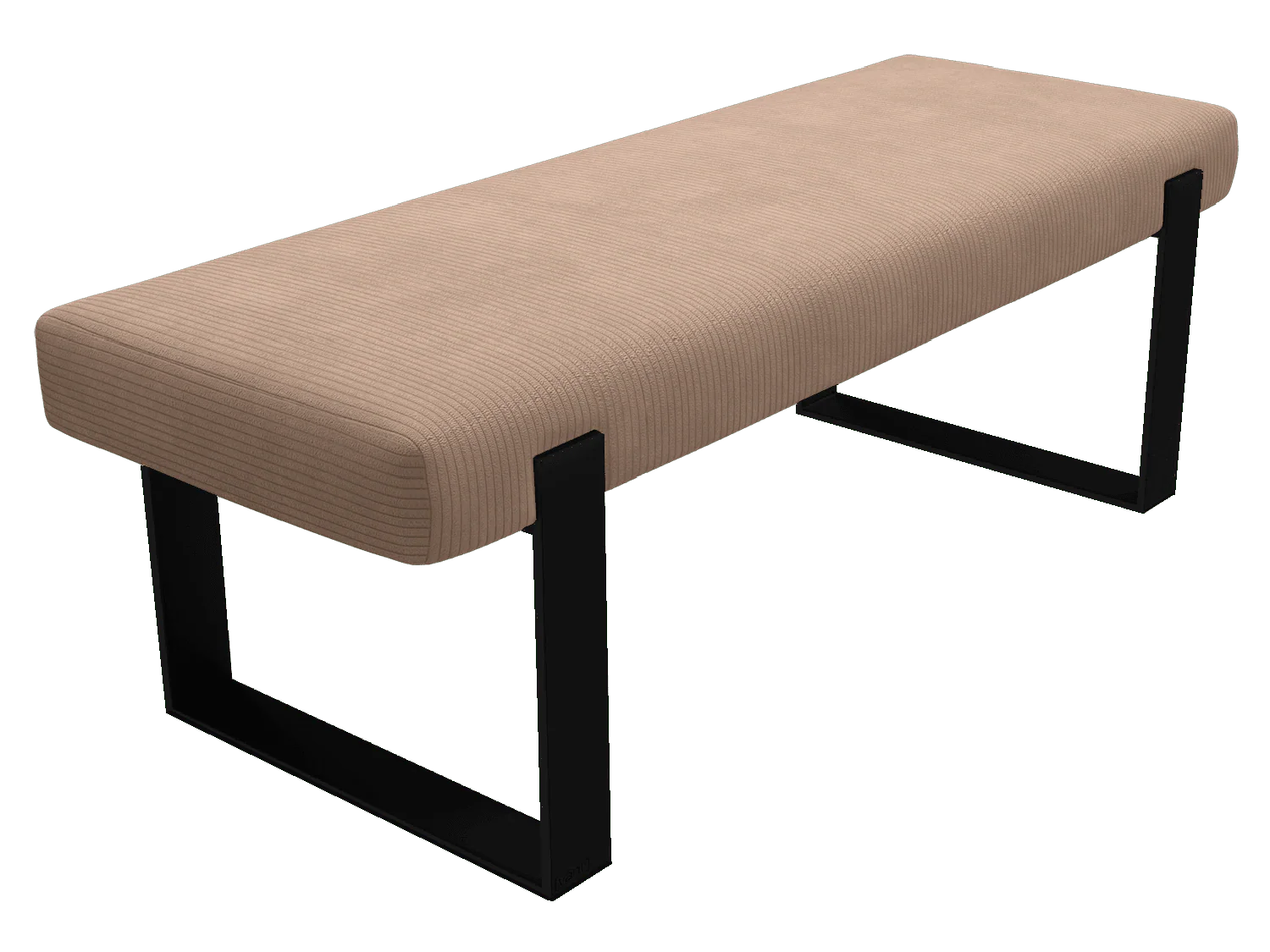 Vant Upholstered Bed Bench Matte Black - Image 87