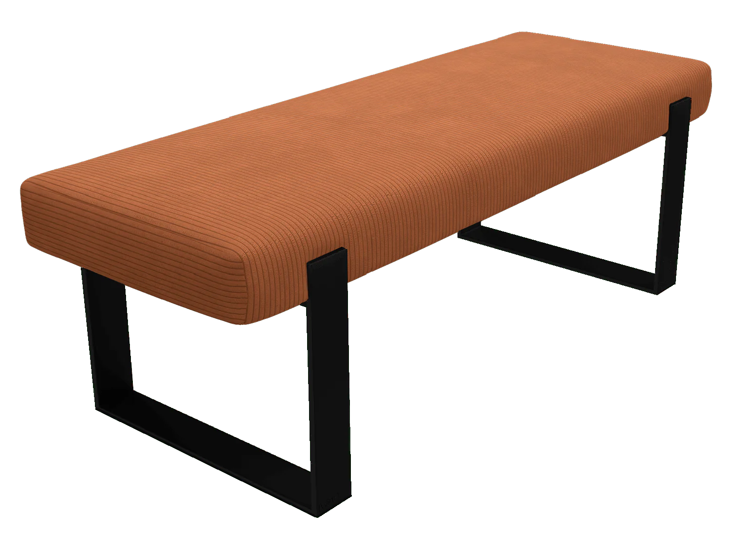 Vant Upholstered Bed Bench Matte Black - Image 88