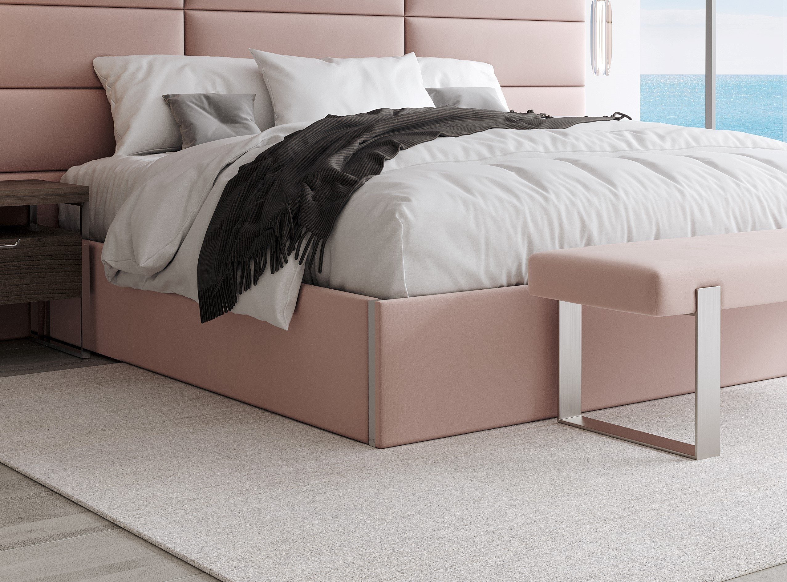 Vant Upholstered Platform Bed - Queen size - Image 19
