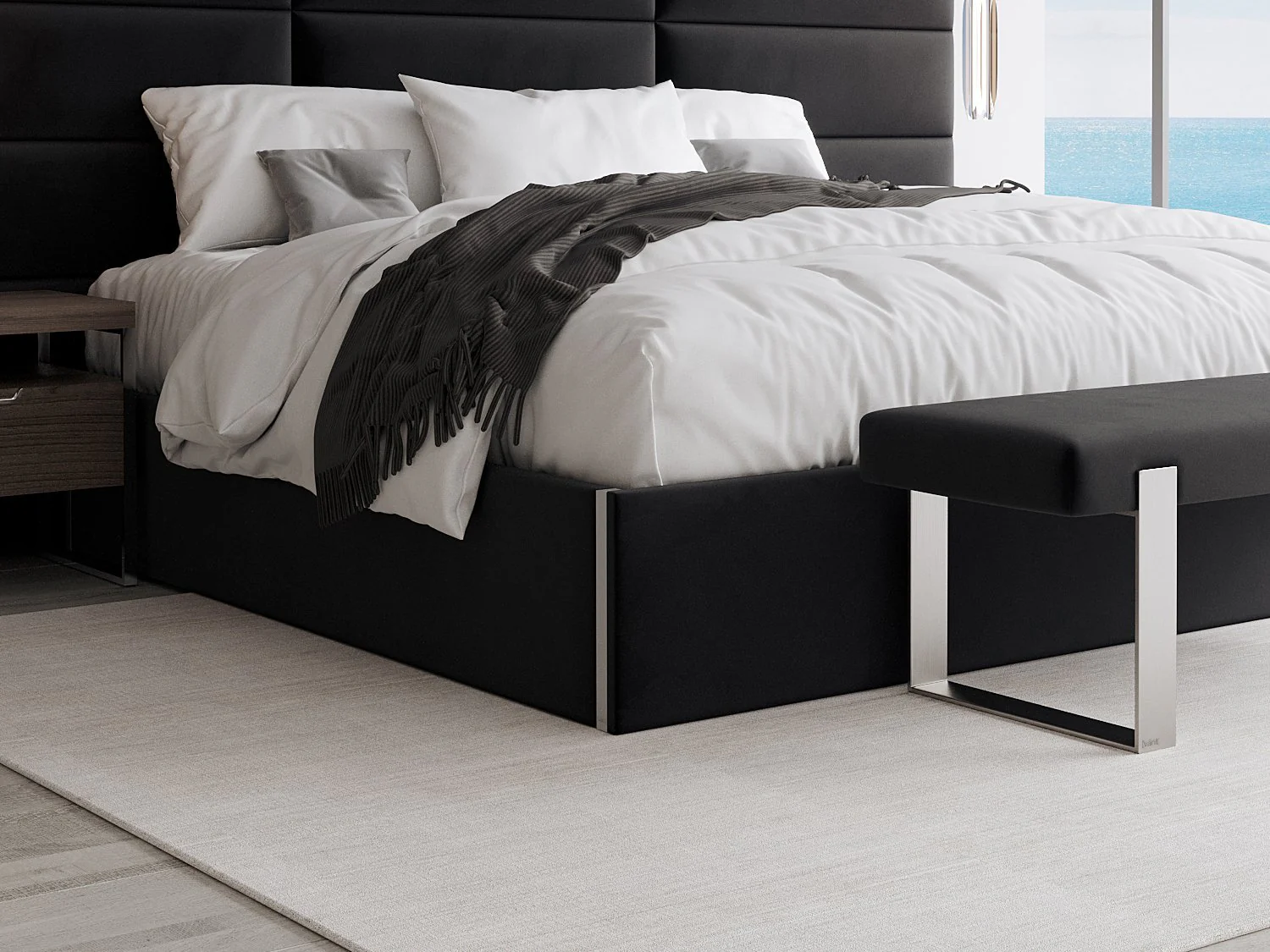 Vant Upholstered Platform Bed - Queen size - Image 22