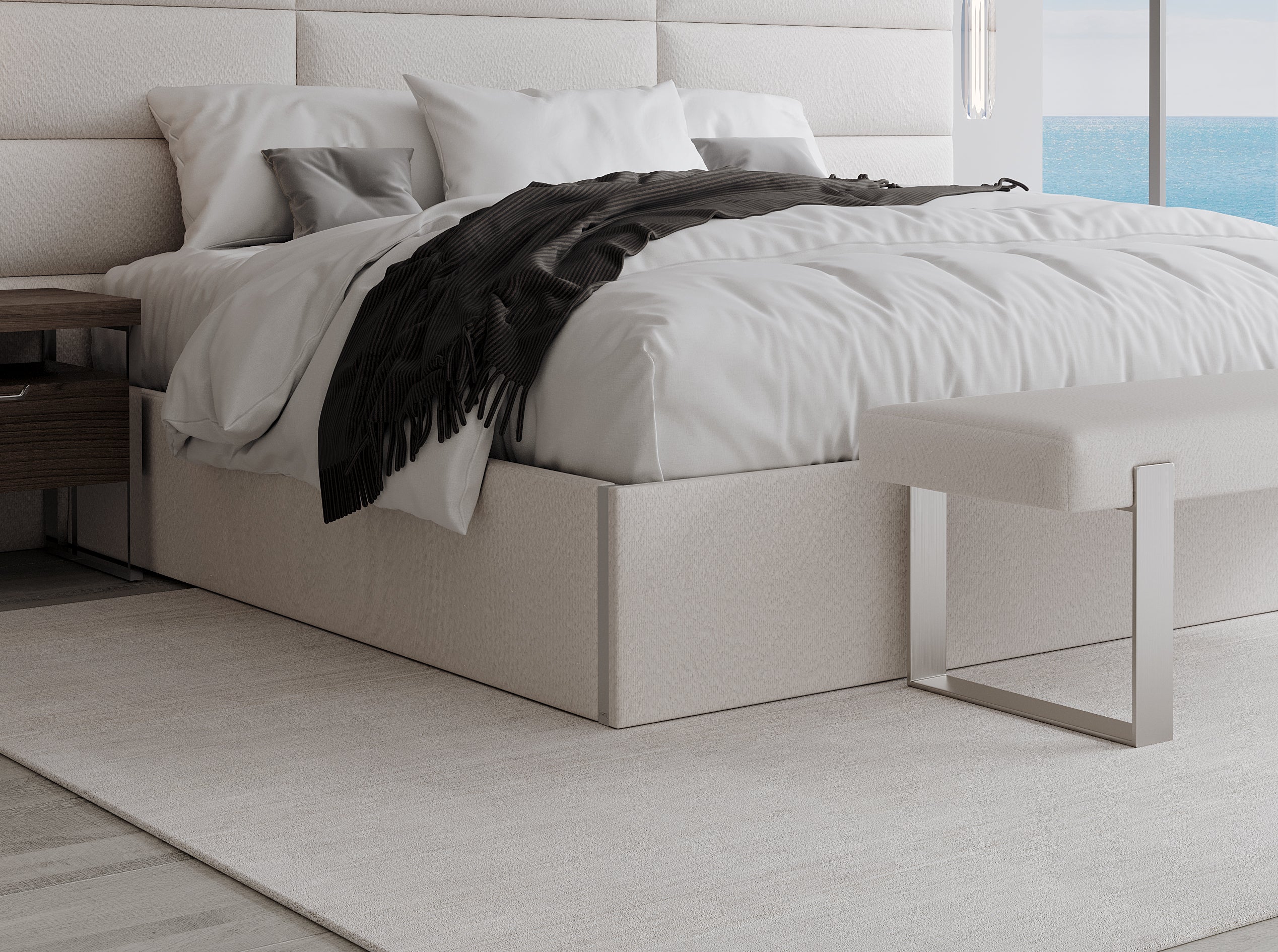 Vant Upholstered Platform Bed - Queen size - Image 28