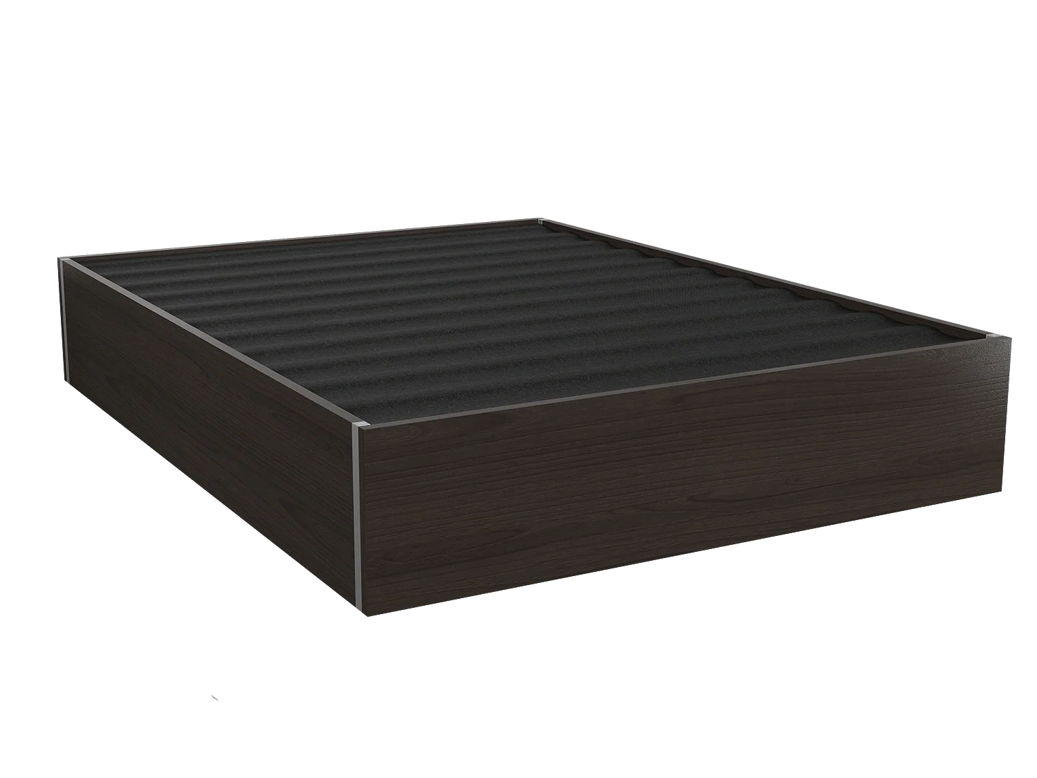 Wood Platform Bed - Queen Size - Image 5